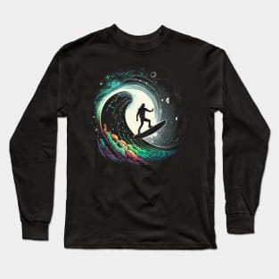 space surfer Long Sleeve T-Shirt